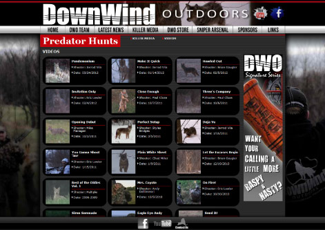 DownWind Outdoors Video Page